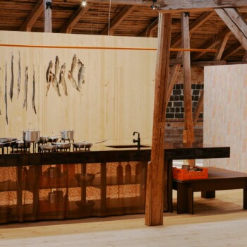 The Kitchen design for Fiskars at Surprise Guest exhibition